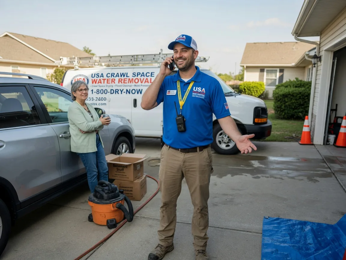 Crawl Space Water Removal Kelley, IA FAQs